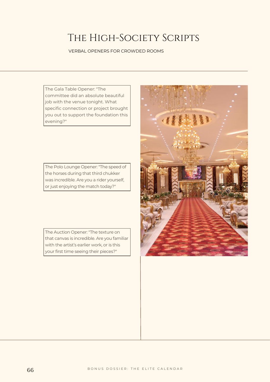 High-society scripts page
